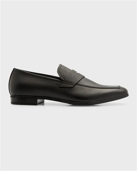 prada brique saffiano leather|prada saffiano leather loafer.